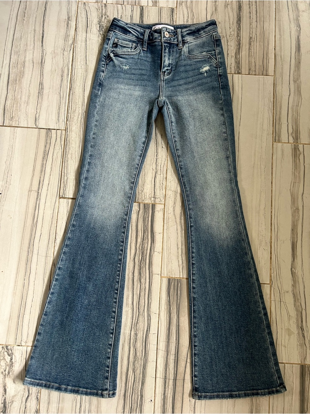 NWOT KanCan Mid Rise Stretch Flare Jeans